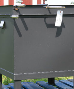 Alternative view of Stationary Charcoal Grill