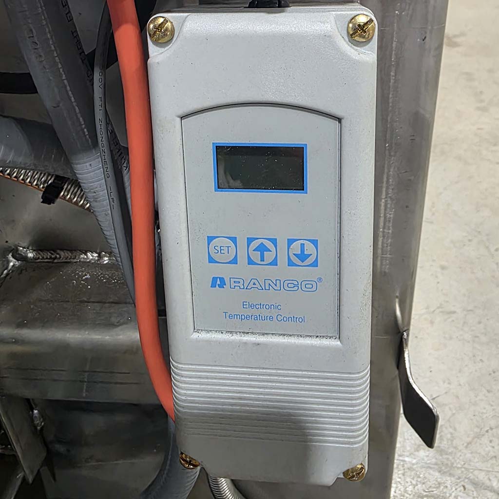 Ranco digital temperature control on poultry man rotary scalders.