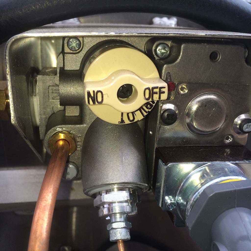 Gas control knob