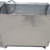 Profile view of a poultry man rotary scalder