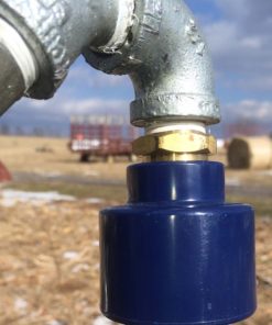 Overhead water shower for plucker