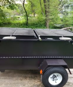 Alternative view of Charcoal Chicken Grill with Wheels and Hitch