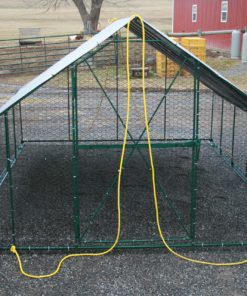 Metal Pastured Poultry Shelter