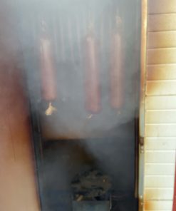 Alternative view of Small Propane Smokehouse