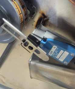 Limit switch for poultry man chicken scalder.