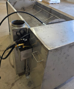 48" scalder profile view with optional equipment