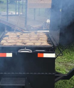 single pit with lid open