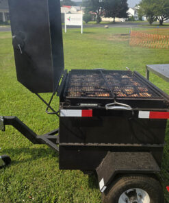 single pit cooking chicken